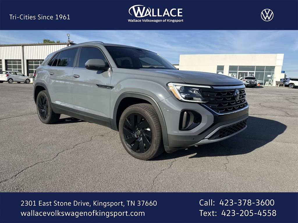 Used 2025 Volkswagen Atlas Cross Sport SE w/ Black Wheel Package image 1