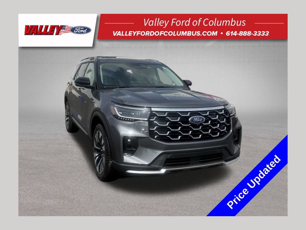 New 2026 Ford Explorer Platinum w/ LUX Leather Package