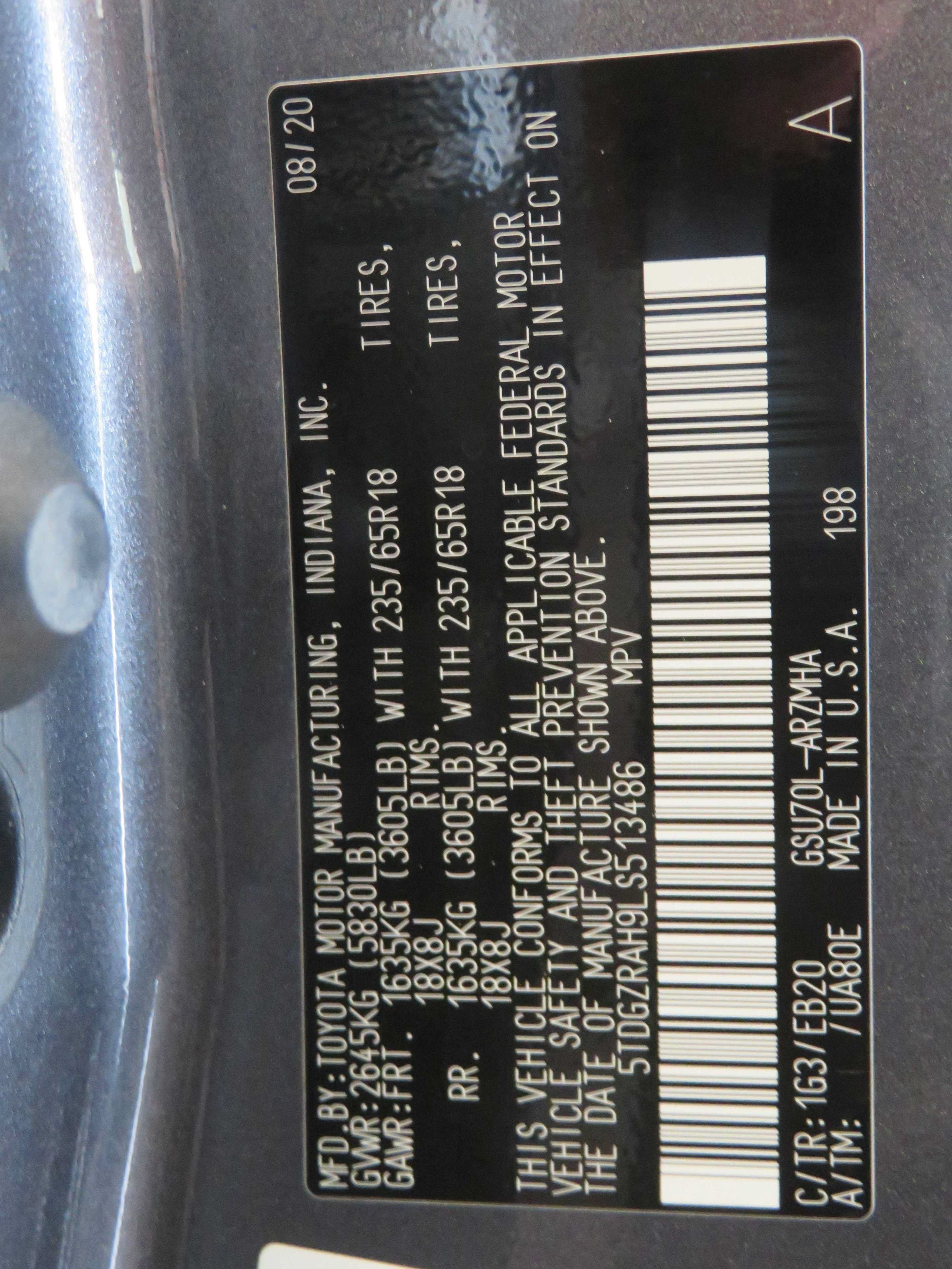 Used 2020 Toyota Highlander XLE FWD image 85