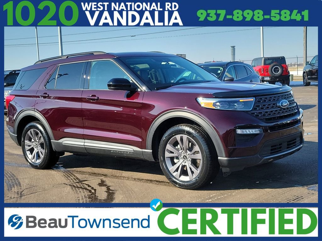 Certified 2023 Ford Explorer XLT w/ Equipment Group 202A
