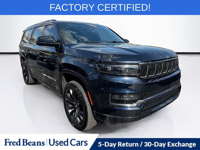 Certified 2024 Jeep Grand Wagoneer L Series II w/ Quick Order Packagew 28T