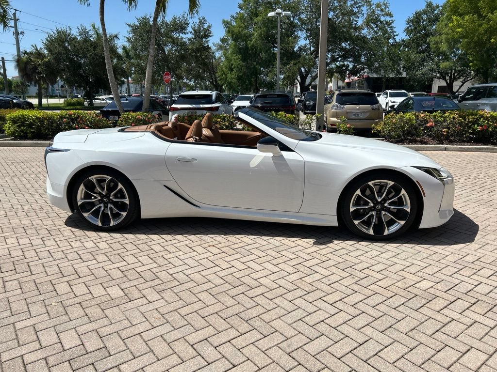 Certified 2021 Lexus LC 500 Convertible w/ Touring Package RWD image 2