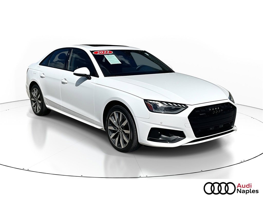 Certified 2022 Audi A4 2.0T Premium Plus w/ Premium Plus Package