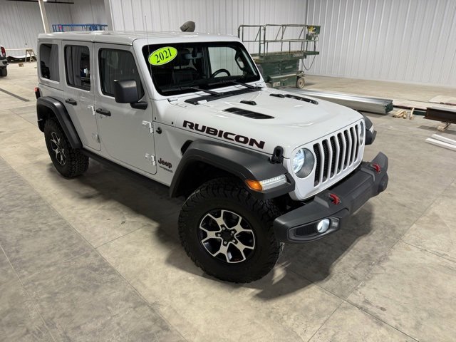 Used 2021 Jeep Wrangler Unlimited Rubicon w/ Uconnect 4C Nav & Sound Group image 37