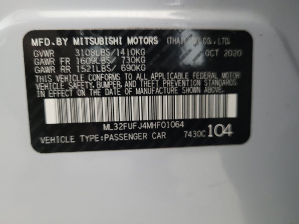 Used 2021 Mitsubishi Mirage G4 ES image 33
