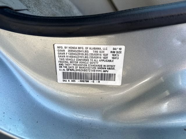 Used 2010 Honda Odyssey EX-L image 17