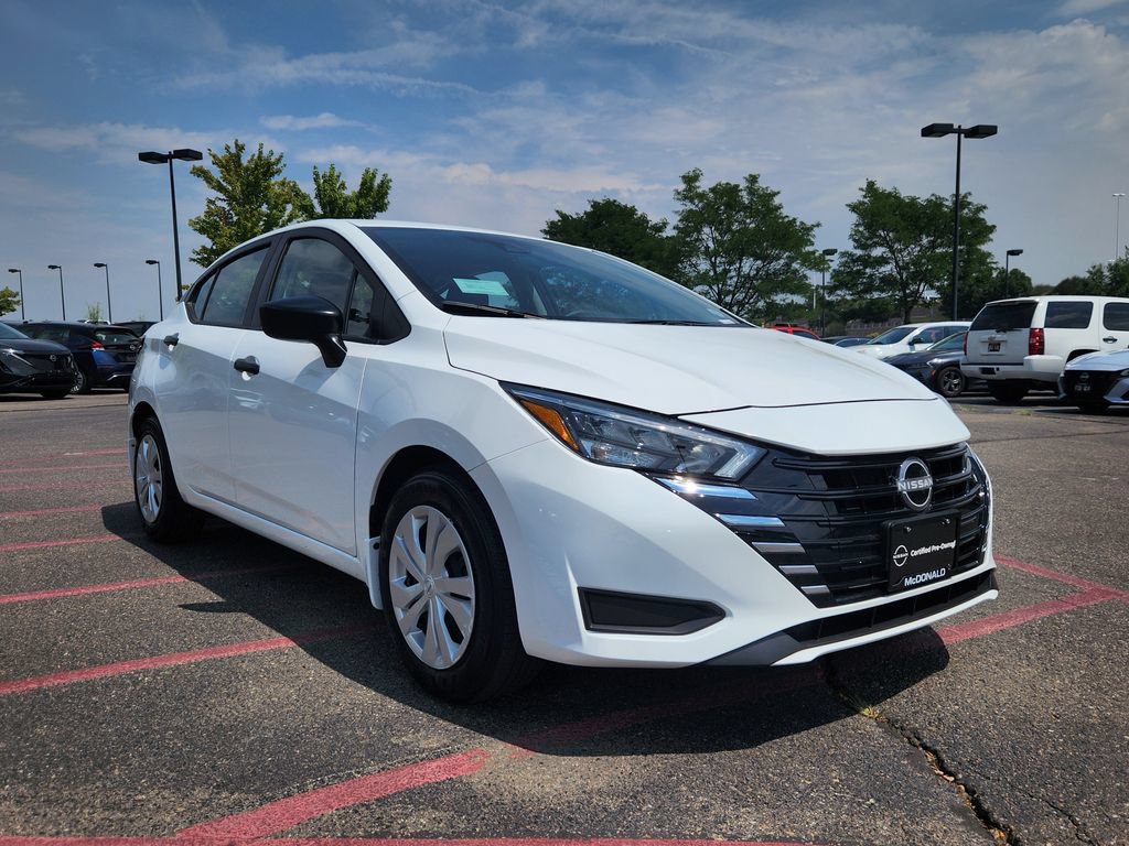 Certified 2025 Nissan Versa S w/ Trunk Package FWD image 7