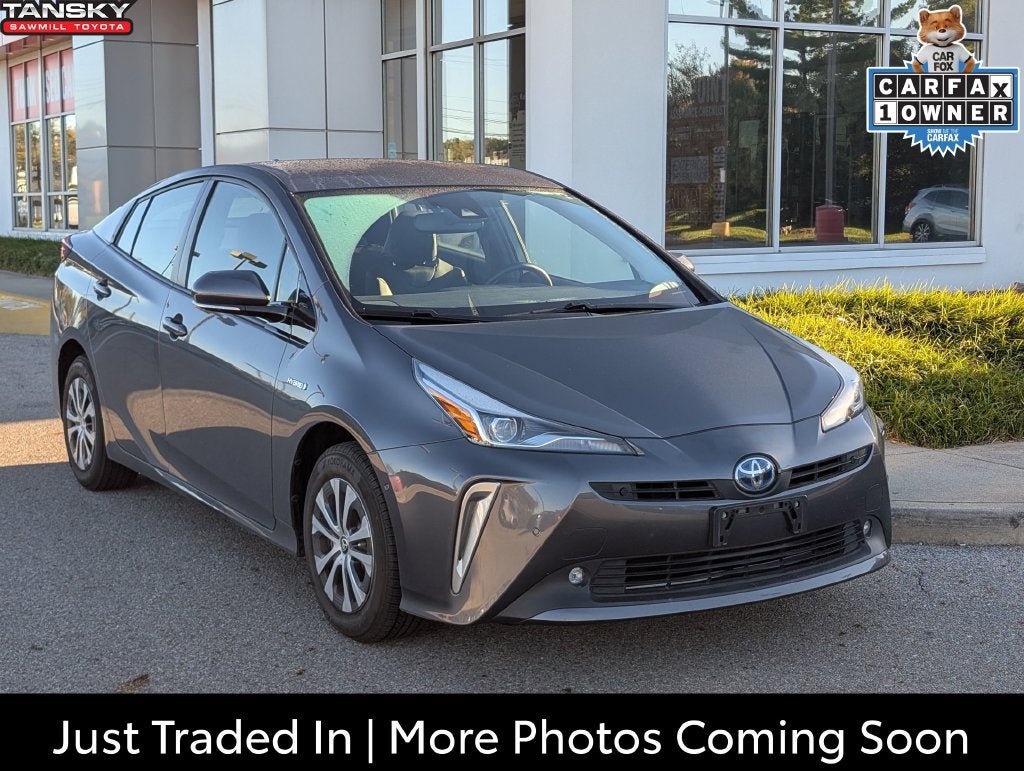 Certified 2019 Toyota Prius XLE