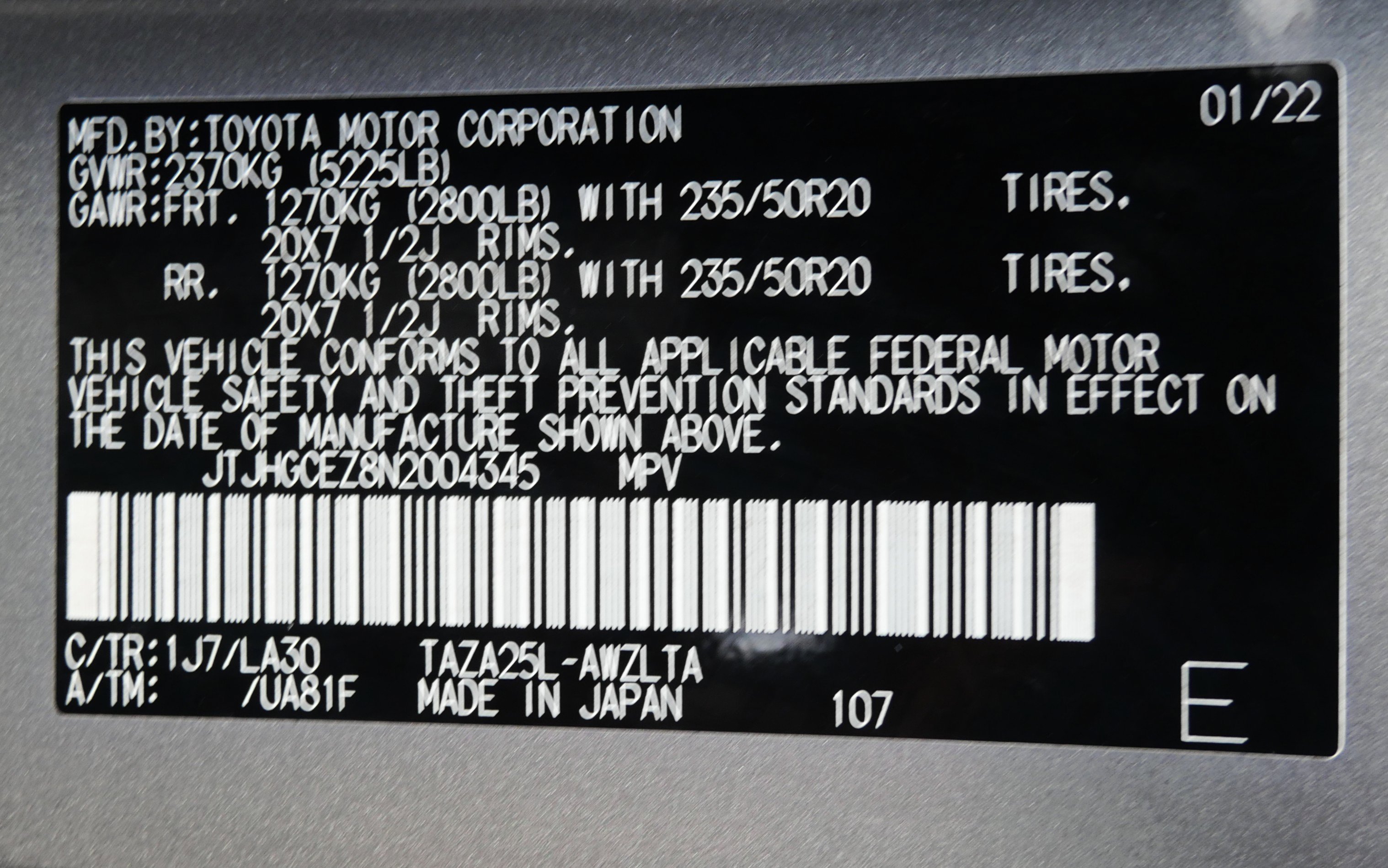 Used 2022 Lexus NX 350 AWD w/ Luxury Package image 21