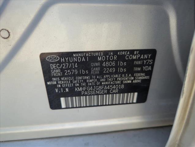 Used 2015 Hyundai Azera image 29
