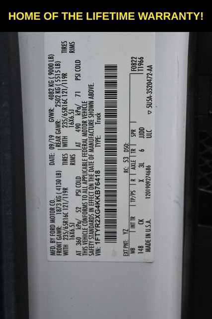 Used 2019 Ford Transit 250 148 High Roof RWD image 68