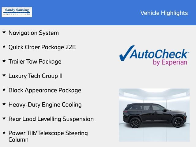 New 2025 Jeep Grand Cherokee Limited w/ Luxury Tech Group II AWD/4WD image 7