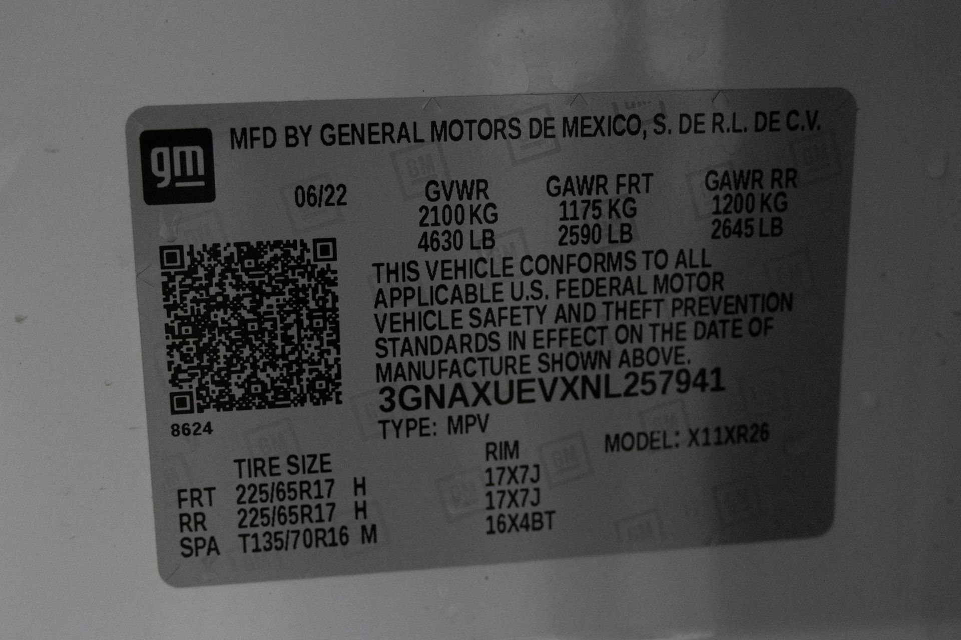 Certified 2022 Chevrolet Equinox LT image 48