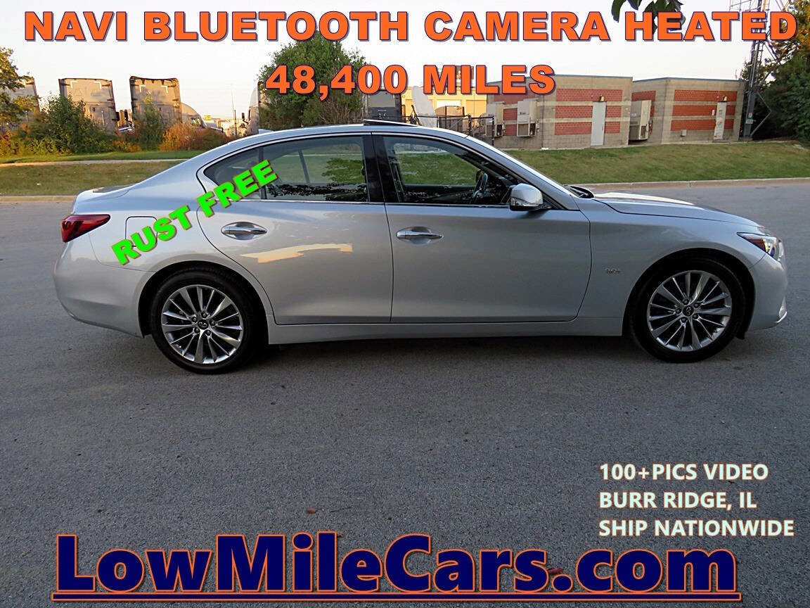 Used 2019 INFINITI Q50 Luxe w/ Essential Package (3.0T Luxe) image 8