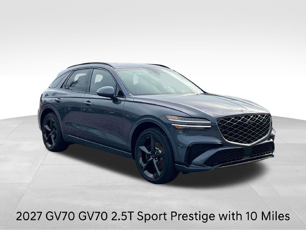 New 2027 Genesis GV70 2.5T Sport Prestige w/ Tow Package AWD/4WD 360° Tour