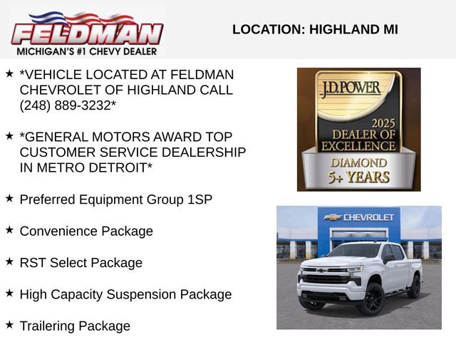 New 2026 Chevrolet Silverado 1500 RST w/ RST Select Package AWD/4WD image 3