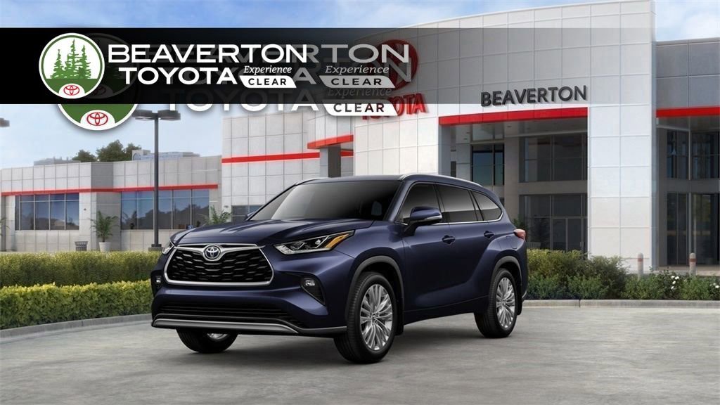 New 2025 Toyota Highlander Platinum image 1