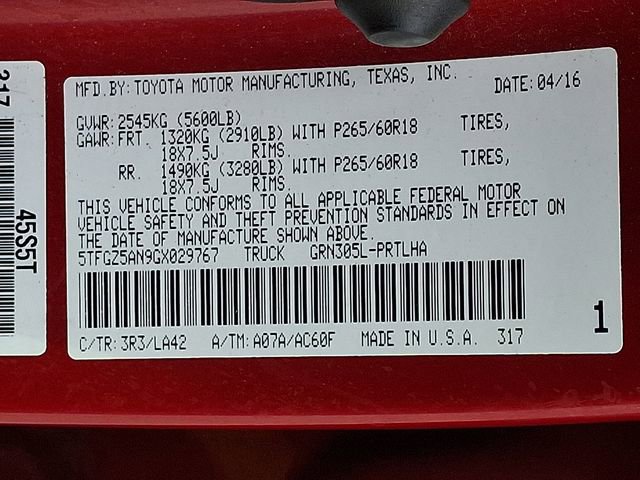 Used 2016 Toyota Tacoma Limited w/ Towing Package image 28