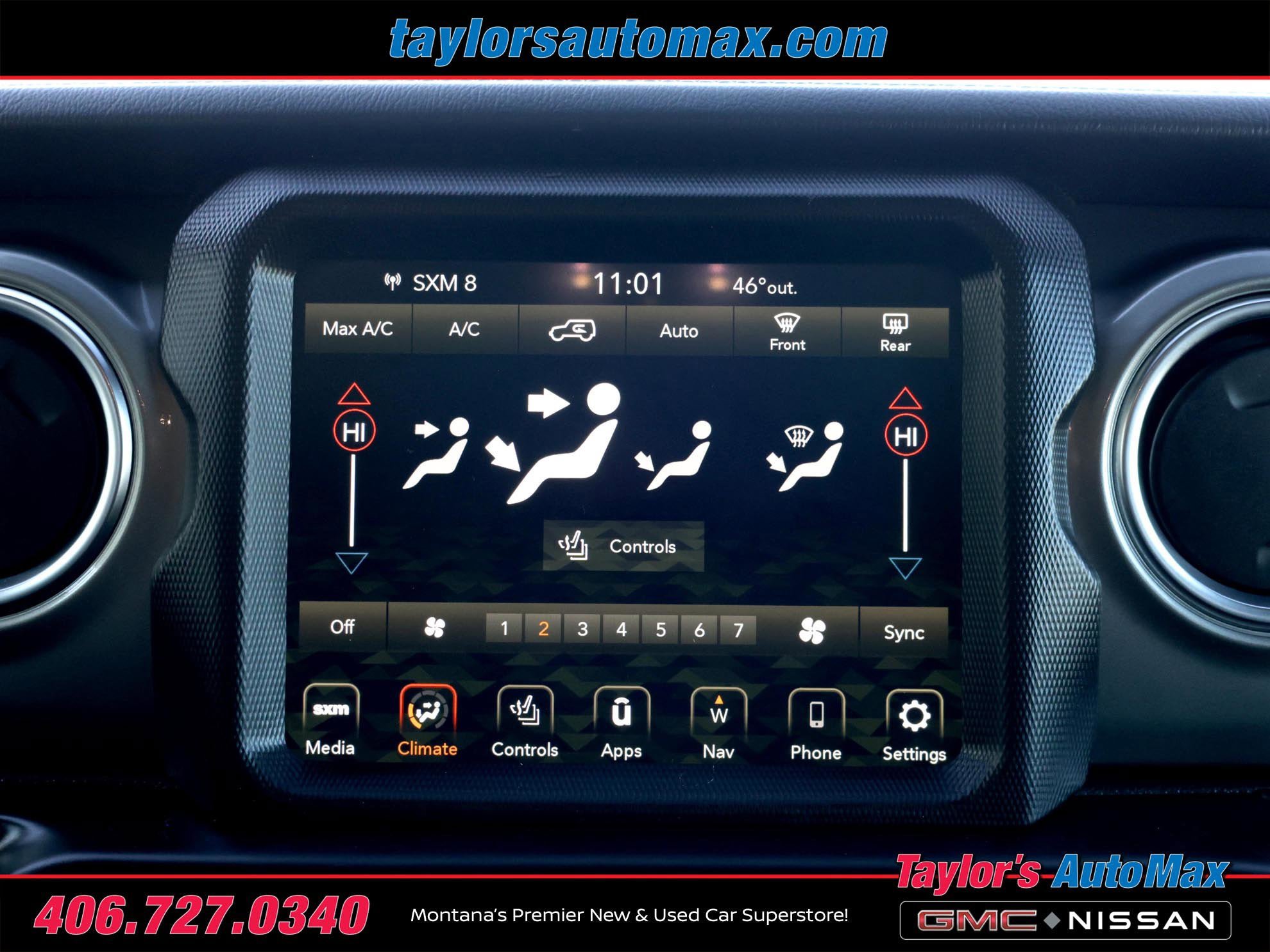 Used 2021 Jeep Wrangler Unlimited Sahara w/ Uconnect 4C Nav & Sound Group image 19