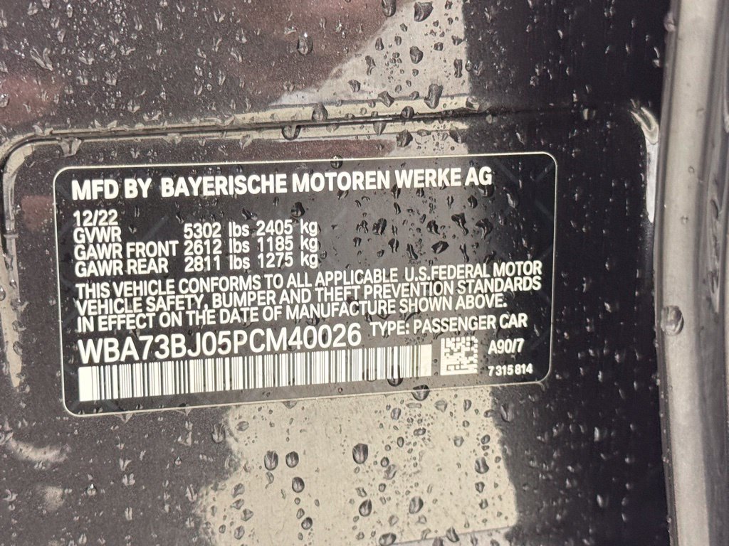 Used 2023 BMW 540i xDrive w/ Convenience Package AWD/4WD image 34