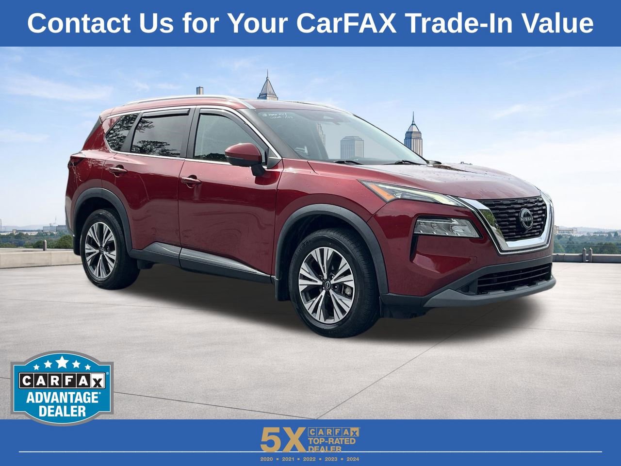 Used 2022 Nissan Rogue SV w/ SV Premium Package FWD image 30