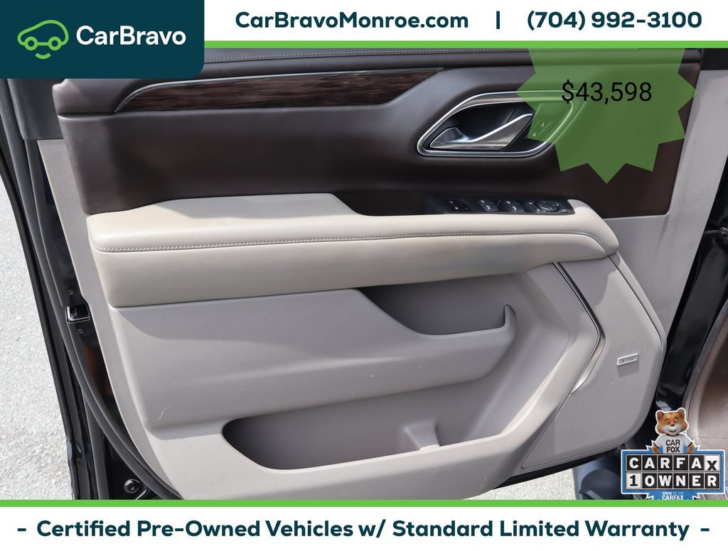 Certified 2021 Chevrolet Tahoe Z71 w/ Z71 Signature Package AWD/4WD image 18