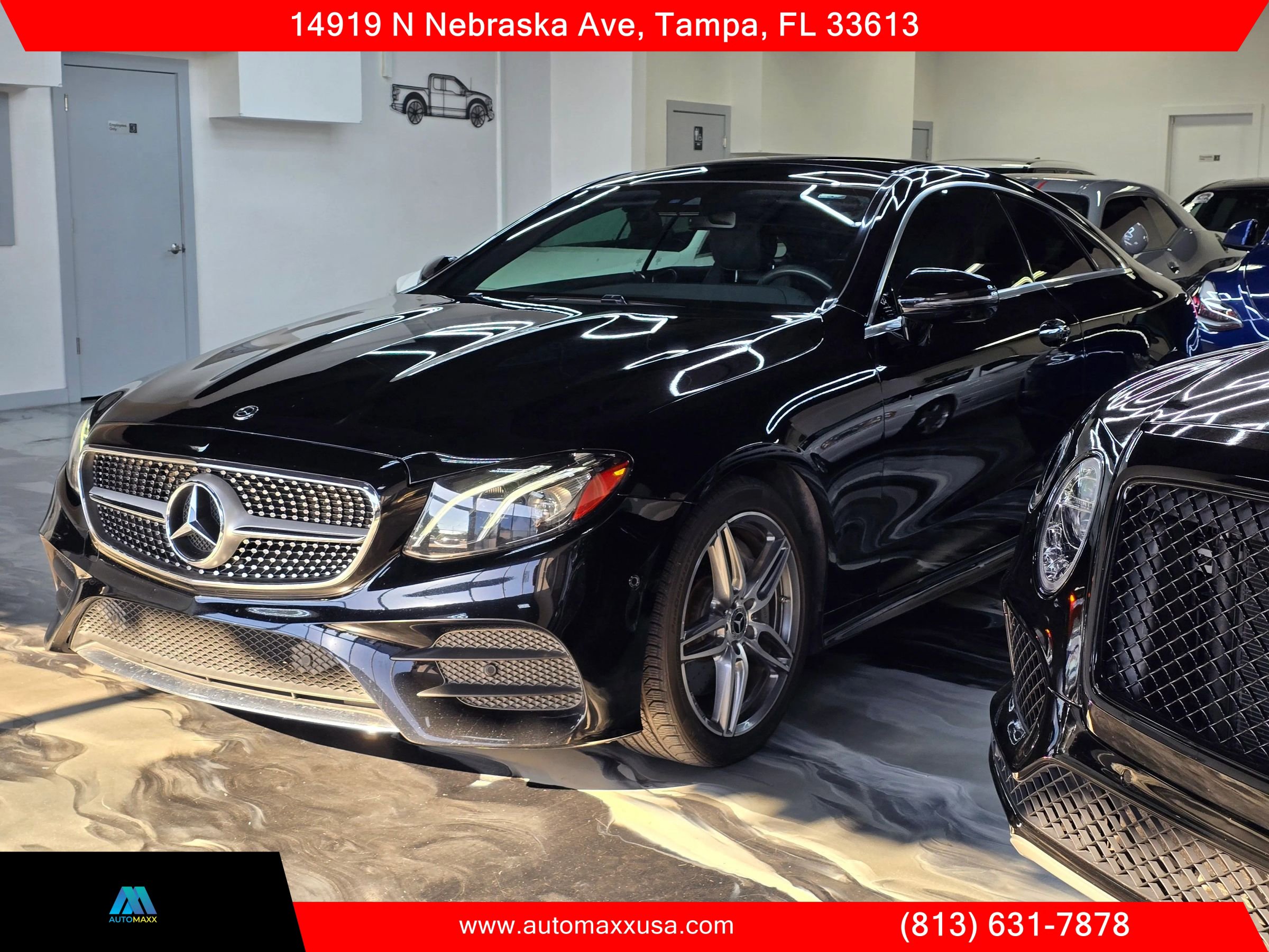 Used 2018 Mercedes-Benz E 400 4MATIC Coupe w/ Premium 1 Package image 6