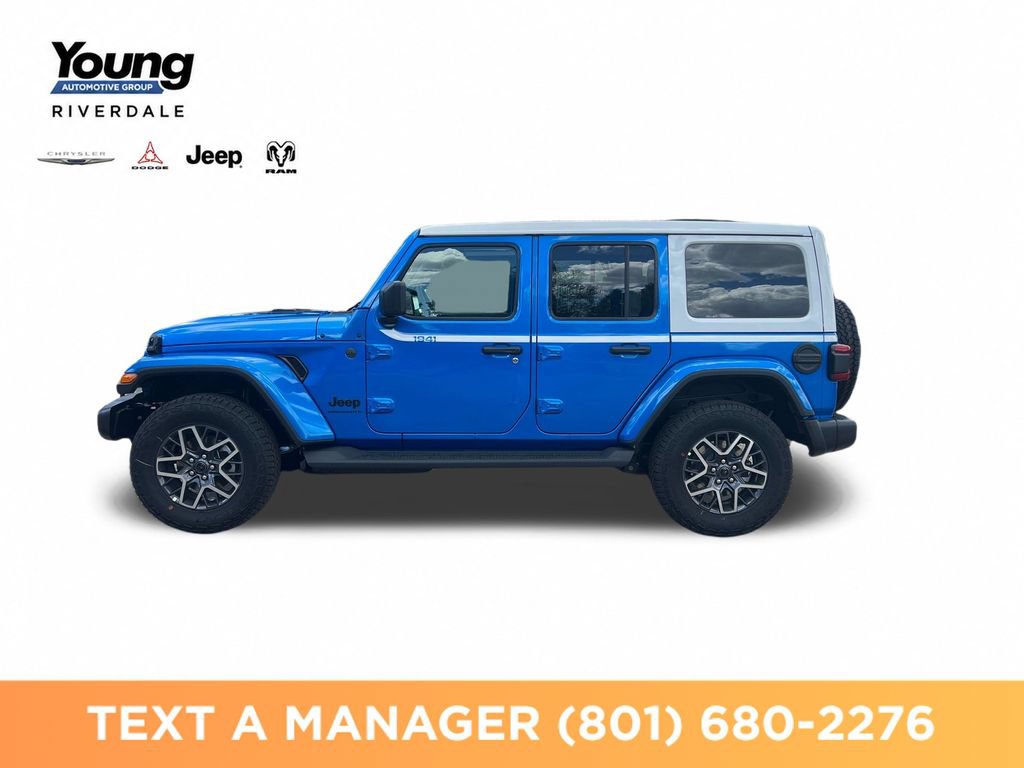 New 2026 Jeep Wrangler Unlimited Sahara w/ Whitecap Package AWD/4WD image 2