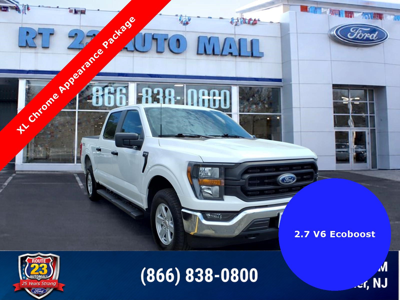 Certified 2023 Ford F150 XL w/ XL Chrome Appearance Package