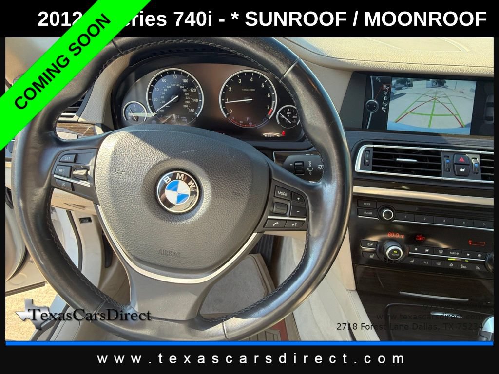 Used 2012 BMW 740i RWD image 8