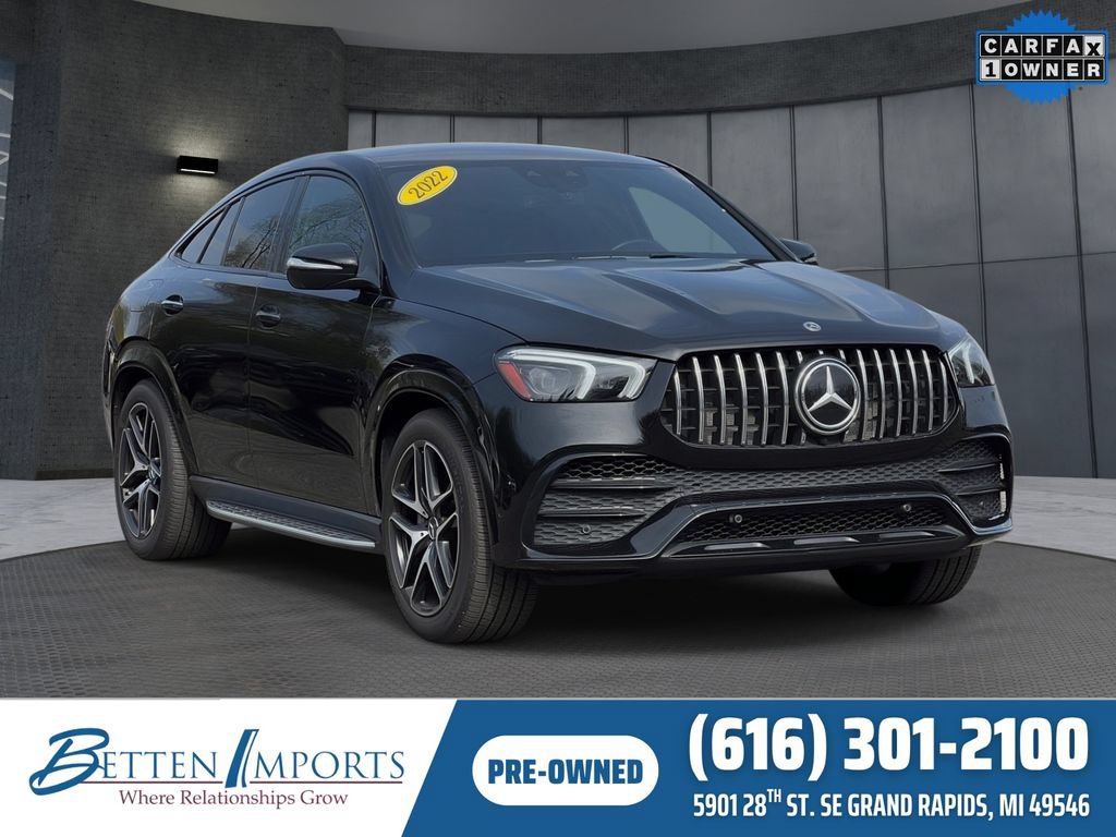 Used 2022 Mercedes-Benz GLE 53 AMG 4MATIC Coupe image 1