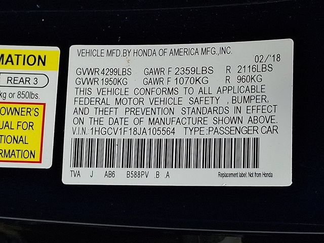 Used 2018 Honda Accord LX image 27