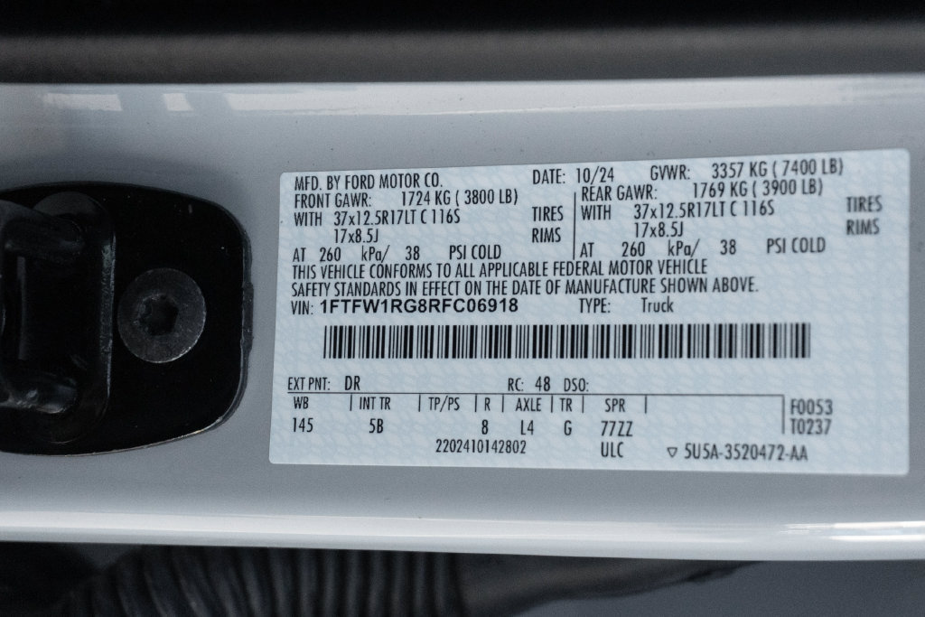 Used 2024 Ford F150 Raptor AWD/4WD image 53