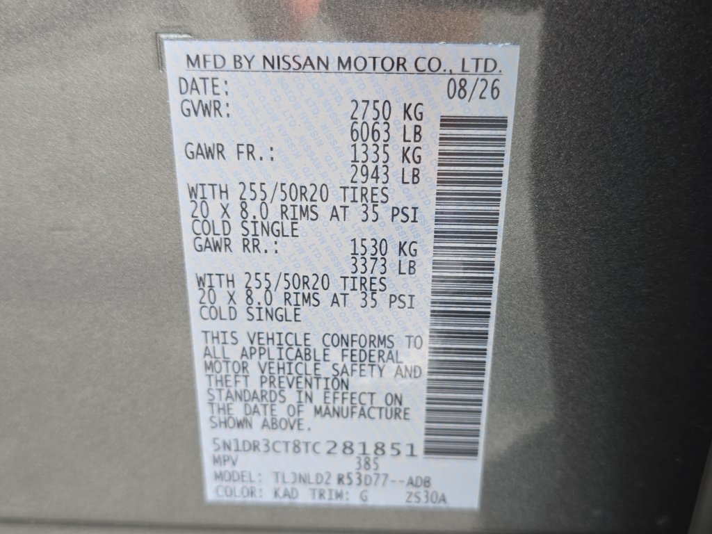 New 2026 Nissan Pathfinder SL w/ SL Premium Package AWD/4WD image 29