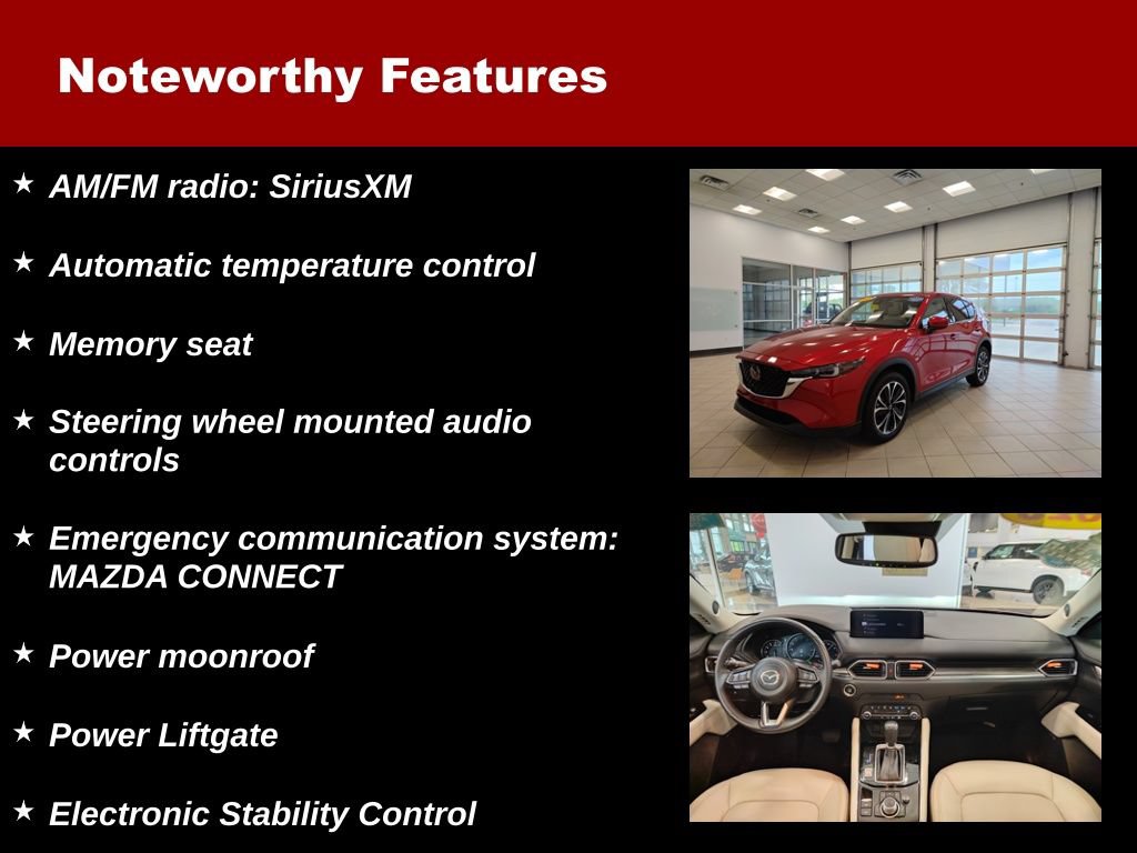 Used 2023 MAZDA CX-5 AWD 2.5 S w/ Premium Package image 6