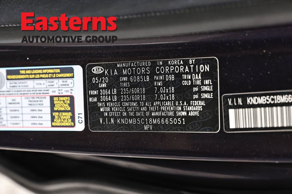 Used 2021 Kia Sedona EX image 36