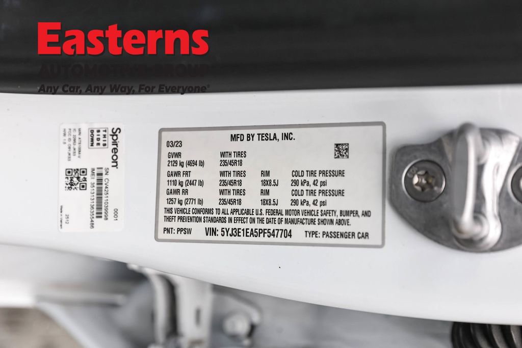 Used 2023 Tesla Model 3 Standard Range RWD image 30