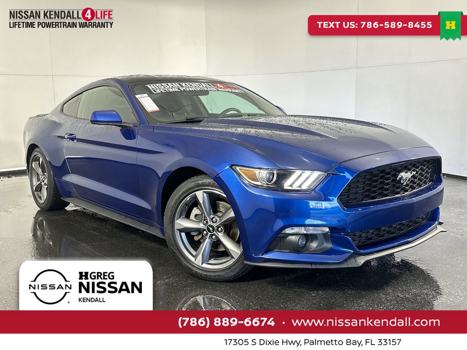 Used 2017 Ford Mustang EcoBoost image 1
