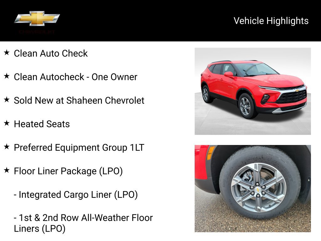 Certified 2024 Chevrolet Blazer LT w/ Convenience Package FWD image 19