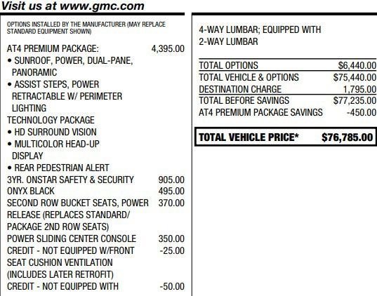 Certified 2023 GMC Yukon AT4 w/ AT4 Premium Package AWD/4WD image 2