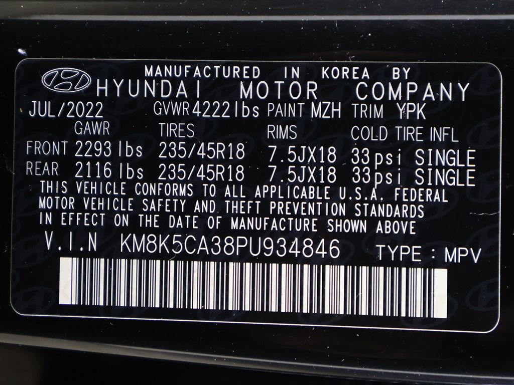 Used 2023 Hyundai Kona Limited w/ Cargo Package image 46