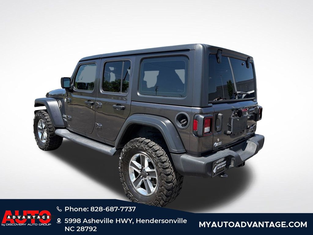 Used 2018 Jeep Wrangler Unlimited Sport S AWD/4WD image 7