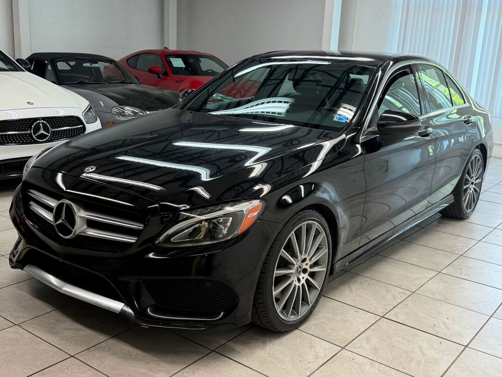 Used 2018 Mercedes-Benz C 300 Sedan w/ AMG Line image 3