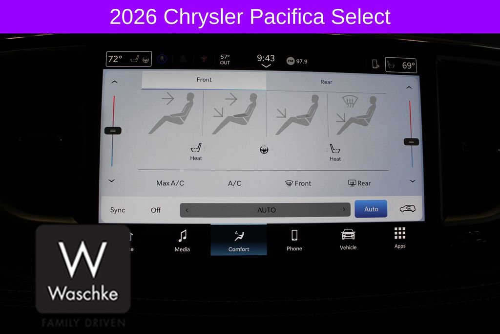 New 2026 Chrysler Pacifica Select image 44
