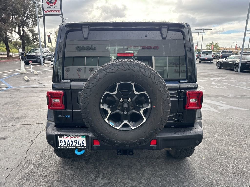 Used 2021 Jeep Wrangler Unlimited Rubicon 4xe w/ Steel Bumper Group image 6