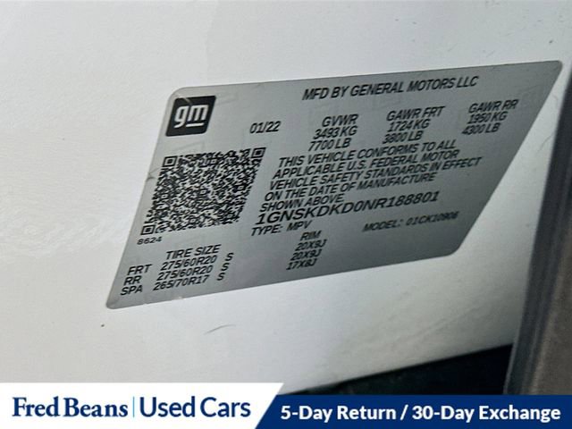 Used 2022 Chevrolet Suburban Z71 image 37