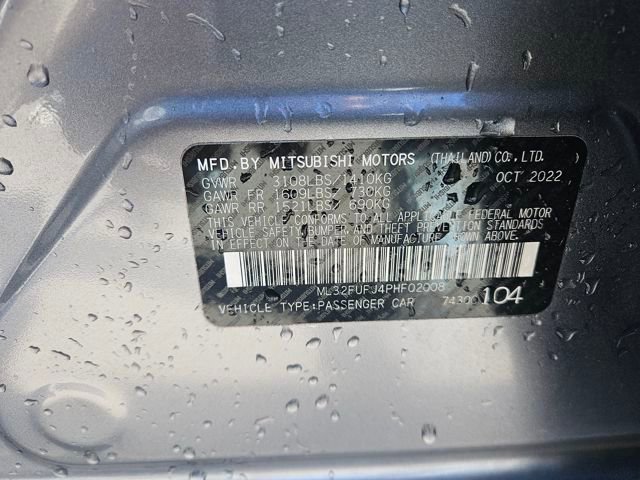 Used 2023 Mitsubishi Mirage G4 Black Edition image 28