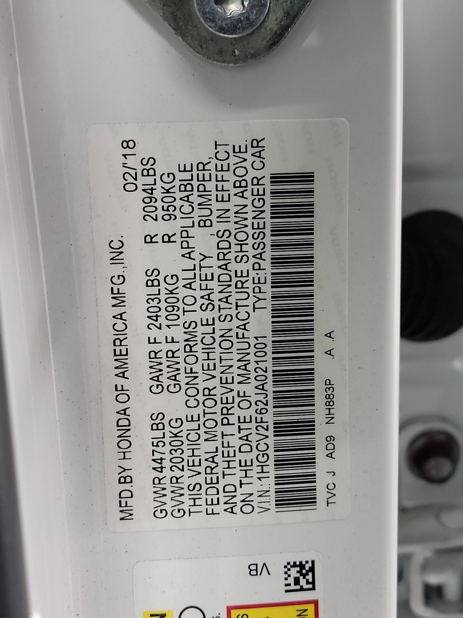 Used 2018 Honda Accord EX-L image 33
