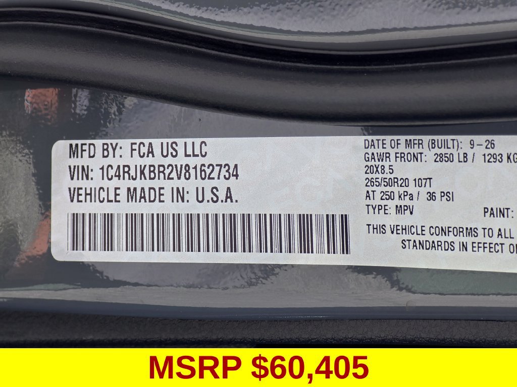 New 2027 Jeep Grand Cherokee L Limited AWD/4WD image 43