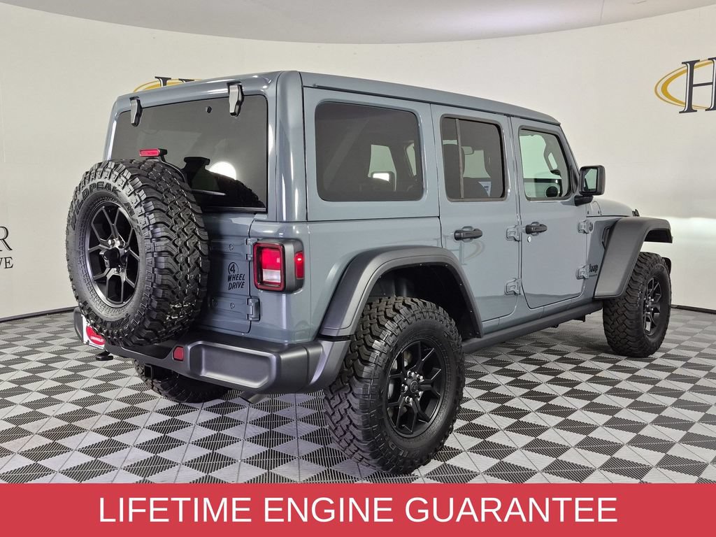 Used 2025 Jeep Wrangler Unlimited Sport AWD/4WD image 4